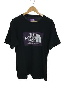 THE NORTH FACE PURPLE LABEL◆H/S Logo Tee/Tシャツ/L/コットン/BLK/NT3953N