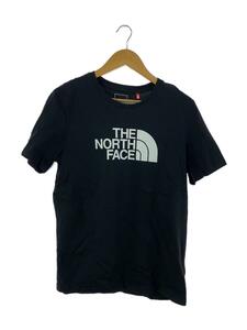 THE NORTH FACE◆Tシャツ/L/コットン/BLK/プリント