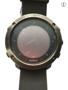 SUUNTO◆腕時計/デジタル/ラバー/GRY/TRAVERSE GRAPHITE/OW151