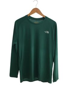 THE NORTH FACE◆長袖Tシャツ/XL/ポリエステル/GRN/無地/nt62281