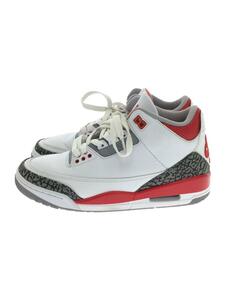 NIKE◆AIR JORDAN 3 RETRO OG_エアジョーダン 3 レトロ OG/24cm/WHT