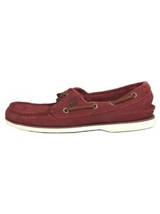 Timberland* deck shoes /US7/RED/ замша 