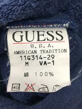 GUESS◆スウェット/-/コットン/NVY/プリント_画像4