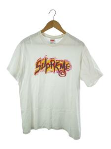 Supreme◆Tシャツ/M/コットン/WHT
