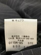 BURBERRY BLACK LABEL◆ボトムボタン欠品有/スーツ/-/-/グレー/ストライプ/D1H41-110-05_画像5