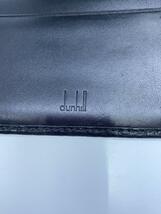 dunhill◆2つ折り財布/レザー/BLK/メンズ_画像3