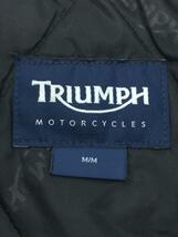 Triumph◆レーシングジャケット/メッシュジャケット/M/プロテクター入り/ライナー有_画像3