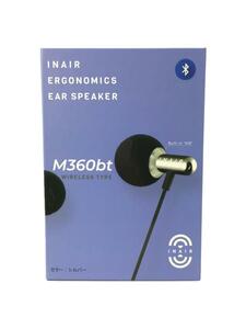 INAIR◆未使用品/イヤホン/INAIR M360bt SV/有線モデル