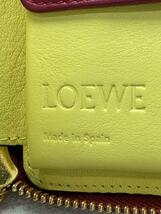 LOEWE◆2つ折り財布/レザー/RED/レディース_画像3