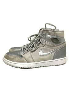 NIKE◆ハイカットスニーカー/26.5cm/SLV/レザー/DC1788-029