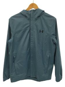 UNDER ARMOUR◆オーバールックジャケット/マウンテンパーカ/M/ポリエステル/BLU/無地/1309336