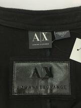 ARMANI EXCHANGE◆ブルゾン/S/コットン/BLK/無地_画像3