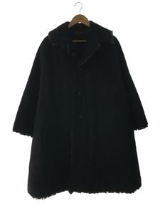 COMME des GARCONS◆コート/S/アンゴラ/BLK/GB-C004