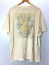 SAINT MICHAEL◆Tシャツ/XXL/コットン/WHT/SM-A22-0000-007_画像2