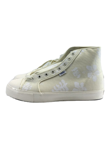 VANS◆ハイカットスニーカー/27.5cm/ホワイト/Hibiscus Classic White