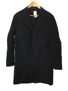 yohji yamamoto POUR HOMME◆ジャケット/2/コットン/BLK/HJ-J11-003