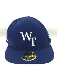 NEW ERA◆23SS/キャップ/7 1/4/ポリエステル/BLU/無地/×wtaps59FIFTY