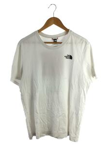 THE NORTH FACE◆Tシャツ/L/コットン/WHT/T92TX2FN4