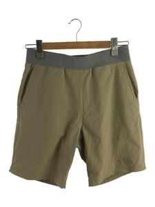 THE NORTH FACE◆TRAINNING RIB SHORT_トレーニング リブ ショーツ/M/ナイロン/BEG