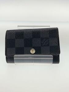 LOUIS VUITTON◆ミュルティクレ6_ダミエ・グラフィット_BLK/-/BLK/レディース