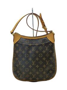 LOUIS VUITTON◆オデオンPM_モノグラム・キャンバス_BRW/PVC/BRW