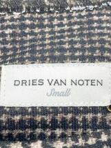 DRIES VAN NOTEN◆タグ付 23SS Oversized Short Sleeve Sweatshirt S コットン GRY_画像3