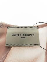 UNITED ARROWS◆長袖ブラウス/-/ポリエステル/PNK_画像3