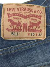 Levi’s◆ストレートパンツ/30/コットン/インディゴ/無地/501lot/_画像4