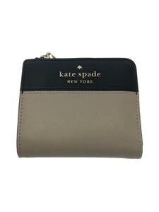 kate spade new york◆2つ折り財布/-/ベージュ/レディース/WLR00121