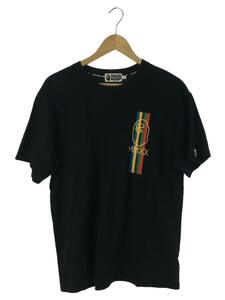 A BATHING APE◆Tシャツ/M/コットン/BLK/001CSG301003X