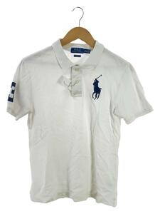 POLO RALPH LAUREN◆ポロシャツ/L/コットン/WHT/323670257006