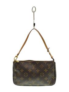 LOUIS VUITTON◆1)ポシェット・アクセソワール_モノグラム・キャンバス_BRW/PVC/BRW/総柄