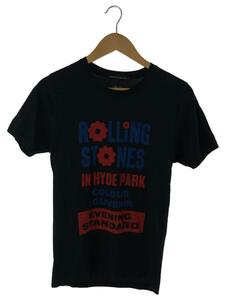 THEE HYSTERIC XXX◆THEE HYSTERIC XXX/06183CT10/Tシャツ/S/コットン/BLK/無地