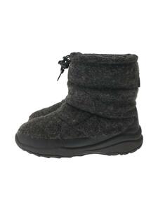 THE NORTH FACE◆ブーツ/27cm/NUPTSE BOOTIE WP WOOL LUXE II/GRY/NF51683