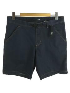 THE NORTH FACE◆DENIM CLIMBING SHORT_デニムクライミングショーツ/L/ポリエステル/IDG