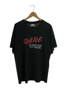 Hanes◆Tシャツ/XL/コットン/BLK