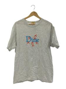 Dime◆Tシャツ/L/コットン/GRY/プリント