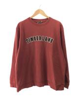 Timberland◆スウェット/M/コットン/BRD/ティンバーランド/ボルドー_画像1