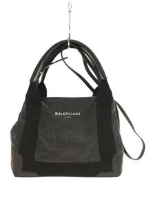 BALENCIAGA◆ハンドバッグ/レザー/BLK/390346.1000.D.538735