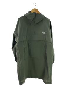 THE NORTH FACE◆TNF BE FREE LONG ANORAK_TNFビーフリーロングアノラック/S/ポリエステル/KHK