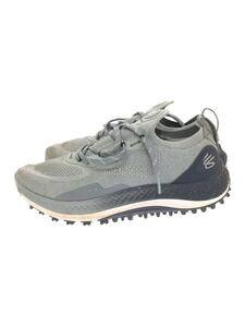 UNDER ARMOUR◆ローカットスニーカー/26cm/GRY/3025072