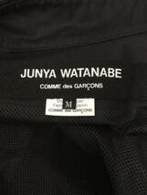 JUNYA WATANABE COMME des GARCONS◆ジャケット/M/コットン/BLK/無地/JK-J009_画像3