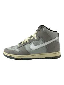 NIKE◆ナイキ/DR8753-077/DUNK HIGH PRM/26cm/グレー/汚れ有