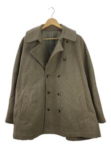 sillage◆CABAN IN BROWN MELTON/コート/FREE/ウール/ベージュ/アウター/トップス/ロング丈/