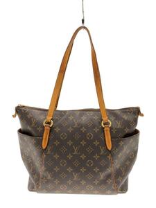 LOUIS VUITTON◆トータリーMM_モノグラム・キャンバス_BRW/PVC/BRW