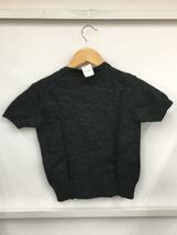 tricot COMME des GARCONS◆半袖カットソー/-/ウール/GRY/tn-070190/縮み有/状態考慮/ニット_画像2