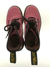 Dr.Martens◆レースアップブーツ/US6/ピンク/レザー/1460/イエローステッチ/FUCHSIA_画像3