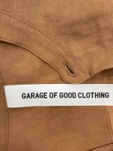 GARAGE OF GOOD CLOTHING◆シャツワンピース/-/リネン/CML_画像3