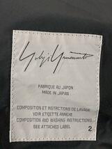 YOHJI YAMAMOTO◆ジャケット/2/モヘア/BLK/無地/FX-J14-102/羽織_画像3