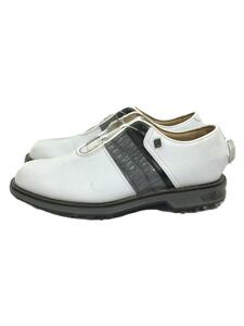 FOOTJOY◆ゴルフシューズ/ローカットスニーカー/24.5cm/WHT